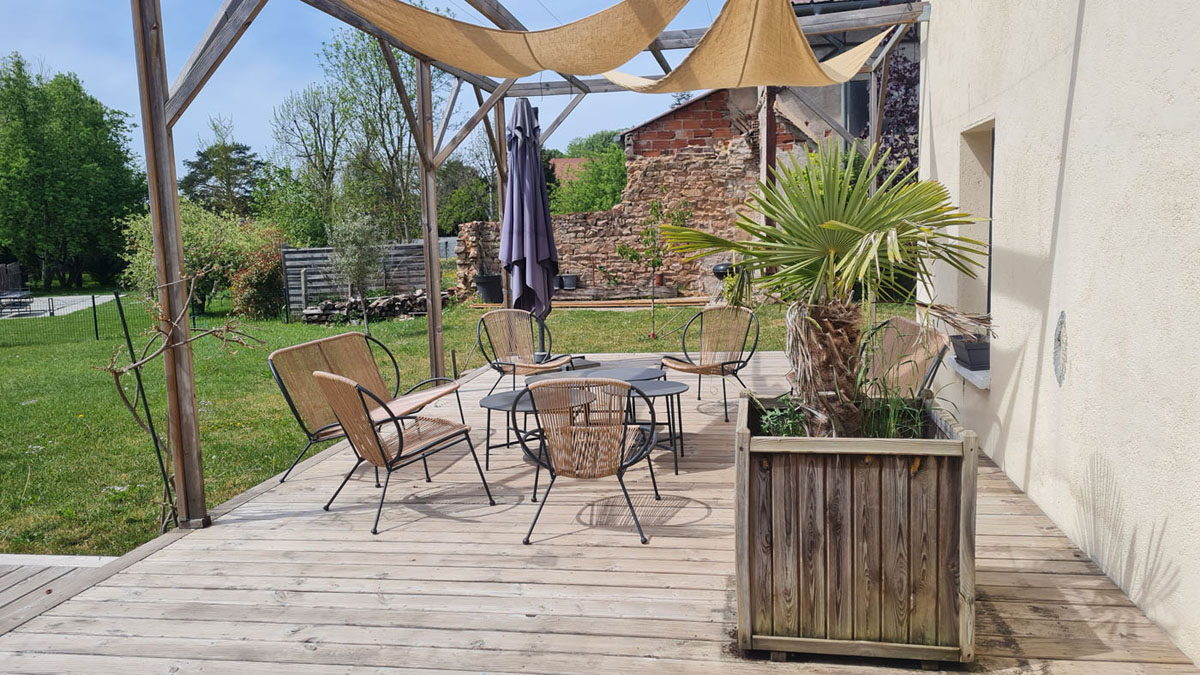 Magnifique terrasse