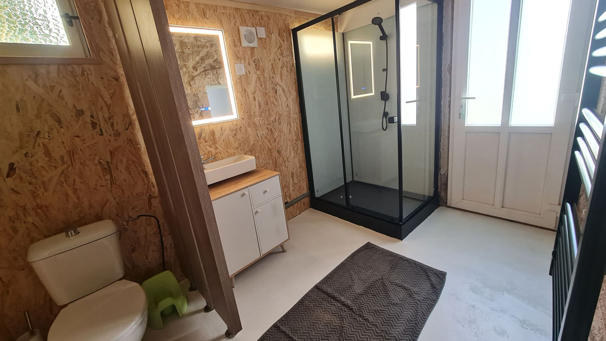 Salle de bain douche