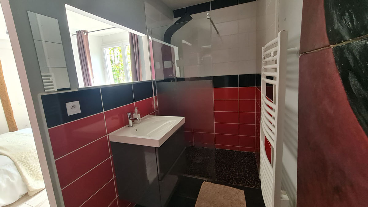 Salle de bain douche italienne