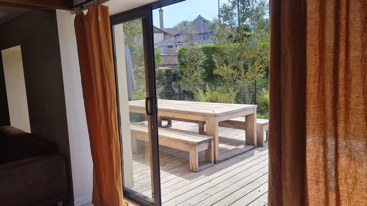 Vue de la terrasse